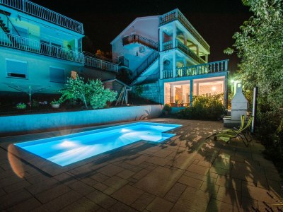 Apartment Two bedroom apartment with terrace and sea view Dramalj, Crikvenica A-5551-c - Outdoor photo 2
