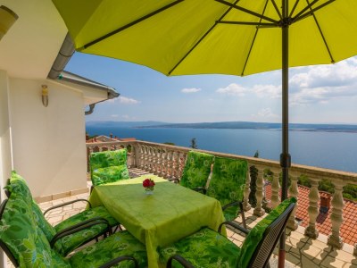 Apartment Two bedroom apartment with terrace and sea view Dramalj, Crikvenica A-5551-c - Outdoor photo 39
