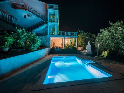 Apartment One bedroom apartment with terrace and sea view Dramalj, Crikvenica A-5551-d - Outdoor photo 8