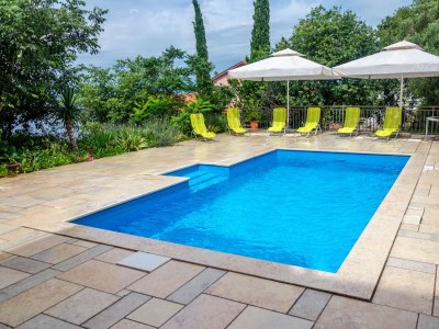 Apartment Studio flat with balcony and sea view Dramalj, Crikvenica AS-5551-a in Dramalj - Apartment