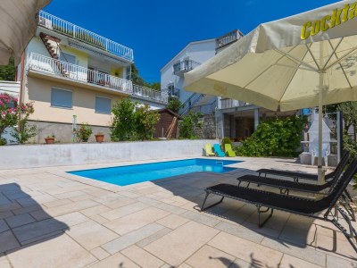 Apartment Studio flat with balcony and sea view Dramalj, Crikvenica AS-5551-a - Outdoor photo 16