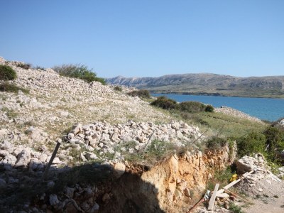 Apartment Two bedroom apartment near beach Kustići, Pag A-6376-e - Outdoor photo 28