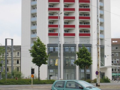 Holiday apartment "Universität" in the Wintergartenhochhaus building. - Outdoor photo 4