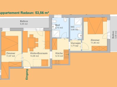 Holiday apartment Radaun Holiday Apartment - Sonnseitn Apartments - Document photo 20