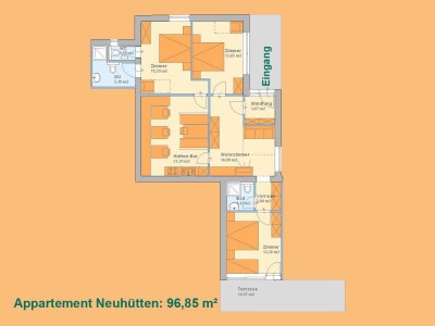 Holiday apartment NeuhÃ¼ttn Holiday Apartment - Sonnseitn Apartments - Document photo 20