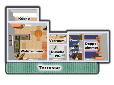 Holiday apartment Holiday home JOEL-Apartment Wildseeloder - Document photo 20