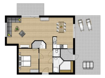 Holiday park Bungalow with Private Sauna by the Coast - Document photo 12