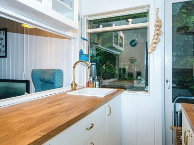 Holiday house Naturhäuschen mit Terrasse bei Gudena - Outdoor photo 24