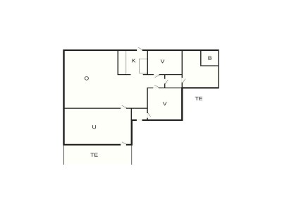 Holiday house Naturhäuschen mit Terrasse bei Gudena - Document photo 27