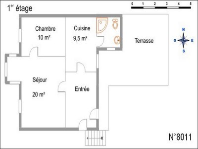 Holiday apartment "Lâ€™Oriel" in the house "Les gÃ®tes du Couvent" - Document photo 21