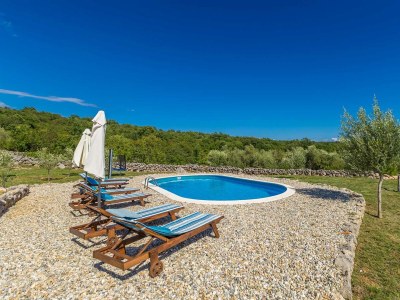 Holiday house Rustic Vacation Home HARMONIE with private pool and large garden - Outdoor photo 8