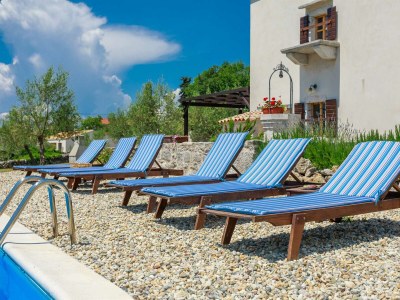 Holiday house Rustic Vacation Home HARMONIE with private pool and large garden - Outdoor photo 9