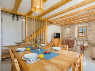 Holiday house Rustic Vacation Home HARMONIE with private pool and large garden - Features photo 23