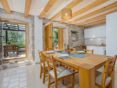 Holiday house Rustic Vacation Home HARMONIE with private pool and large garden - Features photo 24