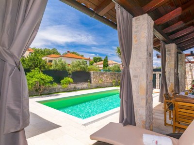 Holiday house Holiday house SEASCAPE II with heated pool near the sea - Outdoor photo 10