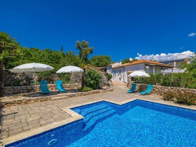 Villa Beautiful Holiday house NEVA with sea view in Čižići - Villa