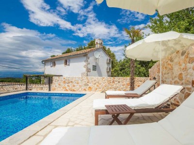 Holiday house Rustical holiday house Jela with swimming pool - Outdoor photo 2