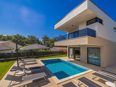 Holiday house Holiday house OLIVE BLUE with private pool - Outdoor photo 3