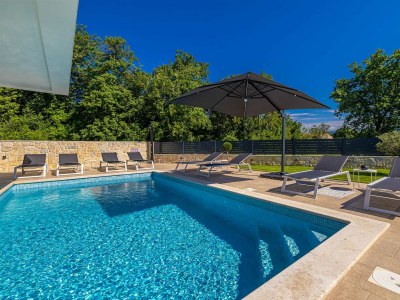 Holiday house Holiday house OLIVE BLUE with private pool - Outdoor photo 6