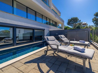 Apartment Holiday apartment AQUAVISTA with private pool - Environment photo 26