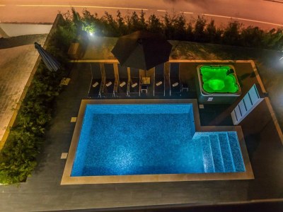 Apartment Luxury apartment NOA with pool and hot tub - Outdoor photo 10