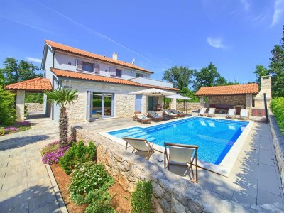 Villa Beautiful villa AURORA with private pool, sauna and jacuzzi in Kras - Villa