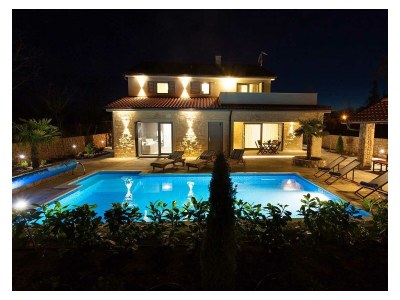 Villa Beautiful villa AURORA with private pool, sauna and jacuzzi - Outdoor photo 8