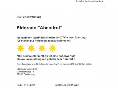 Holiday apartment Eldorado Ferienwohnung  Abend - Document photo 30