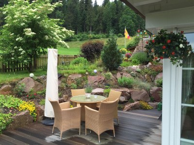 Holiday apartment Rosengarten in the holiday home Carola - Outdoor photo 5