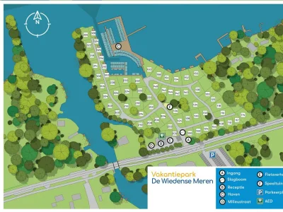 Bungalow Vakantiepark Wiedense meren - Villa Waterrijk MIVA in Wanneperveen - Bungalow