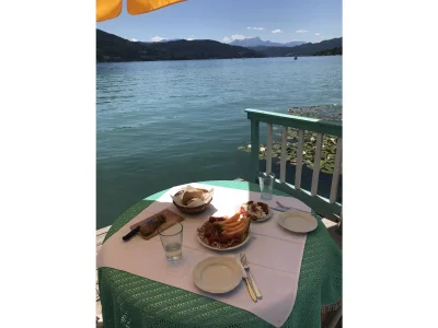 Holiday apartment Hous Moritz directly on the lake in Krumpendorf - Holiday apartment