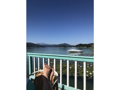 Holiday apartment Hous Moritz directly on the lake - Outdoor photo 4