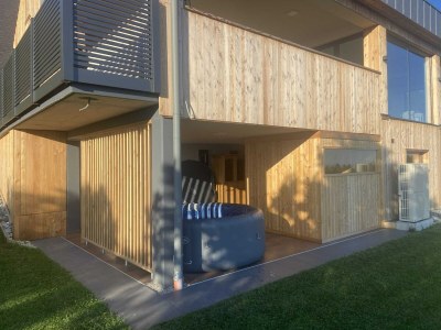 Apartment Mountain Vibrant and Timeless Apartment with Sauna - Studio Apartment with Terrace - Outdoor photo 9