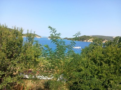 Apartment Guest House Green Corner Supetarska Draga - Triple Room with Terrace and Sea View - Outdoor photo 25