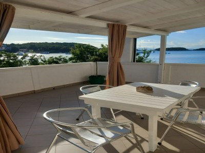 Apartment Guest House Green Corner Supetarska Draga - Triple Room with Terrace and Sea View - Outdoor photo 26