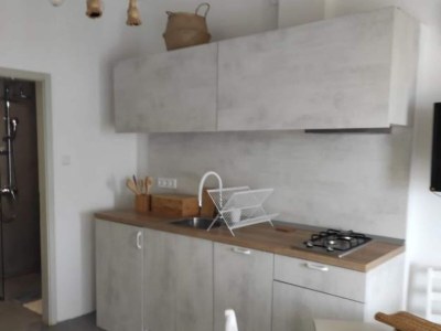 Apartment Modern Beachfront Apartments near Šibenik - Classic  Studio Apartment with Balcony and Sea View - Features photo 9