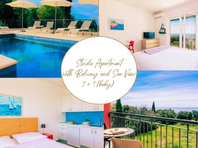 Apartment Apartments Villa Lukas - ''No.2'' Studio Apartment with Balcony and Sea View - Outdoor photo 34