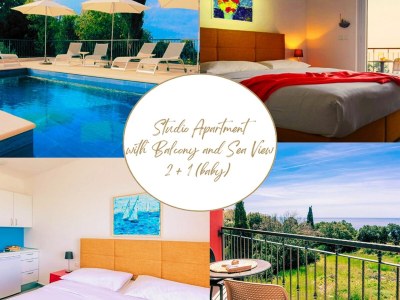 Apartment Apartments Villa Lukas - ''No.3'' Studio Apartment with Balcony and Sea View - Outdoor photo 27