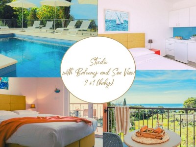 Apartment Apartments Villa Lukas - ''No.7'' Studio Apartment with Balcony and Sea View - Outdoor photo 34