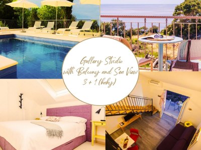 Apartment Apartments Villa Lukas - ''No.10'' Gallery Studio Apartment with Balcony and Sea View - Outdoor photo 14