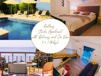 Apartment Apartments Villa Lukas - ''No.11'' Gallery Studio Apartment with Balcony and Sea View - Outdoor photo 32