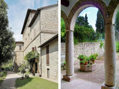 Apartment Countryside retreat with pool, Mantignana - Outdoor photo 9