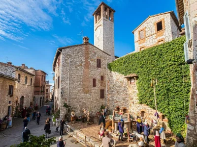 Apartment Countryside retreat with pool, Mantignana - Environment photo 23