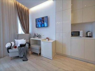 Apartment Via Porto Rooms - Deluxe Double Room with Double Bed and Balcony - Features photo 20