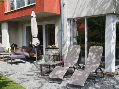 Holiday apartment Villa Garten, "Grüne Insel" - Outdoor photo 10