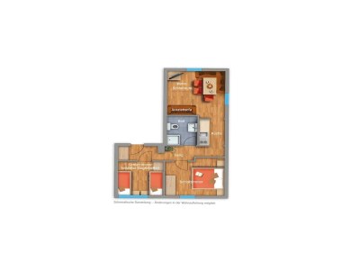 Apartment Apartment in Ischgl with a balcony - Document photo 12