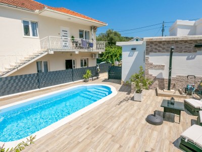 Holiday house Two bedroom house with terrace Okrug Gornji, Čiovo K-24460 - Outdoor photo 13