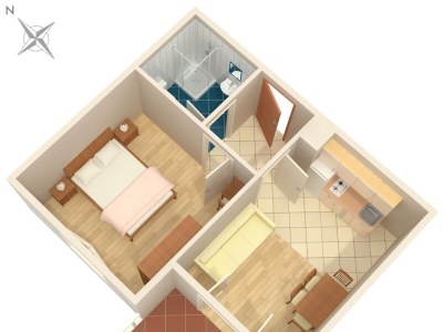 Apartment One bedroom apartment with terrace and sea view Cove Soline, Dugi otok A-448-e - Outdoor photo 27