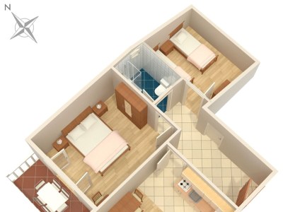 Apartment Two bedroom apartment with terrace and sea view Cove Soline, Dugi otok A-448-g - Outdoor photo 28