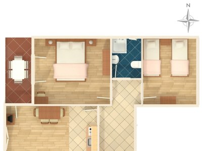 Apartment Two bedroom apartment with terrace and sea view Cove Soline, Dugi otok A-448-g - Outdoor photo 30